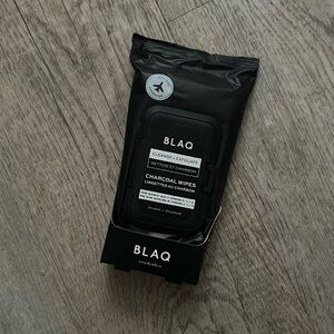 NEW! BLAQ Cleanse & Exfoliate AHA Wipes